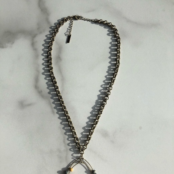 Jewelmint Women’s Pink Beaded Dream Catcher Statement Necklace - Picture 5 of 5